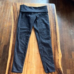 NISSI JEANS leggings size small, fold over waist